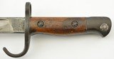 Scarce British Pattern 1907 Hooked Quillion Bayonet Kings Royal Rifle - 5 of 14