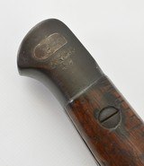 Scarce British Pattern 1907 Hooked Quillion Bayonet Kings Royal Rifle - 2 of 14