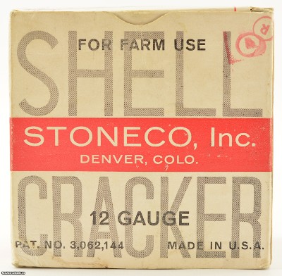 Empty Box of Shell Crackers for Farm Use