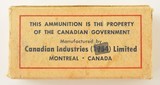 CIL Canadian Govt 22 LR 1950 Issue Box - 3 of 7