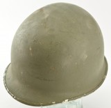 US Army World War II Fixed Bail M1 Helmet - 1 of 7