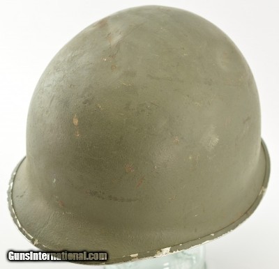 US Army World War II Fixed Bail M1 Helmet
