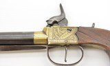 British Percussion Pistol with Spring Loaded Bayonet by Southall - 7 of 15