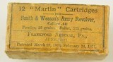 Frankford Arsenal 44 S&W American Cartridge packet 1871 - 2 of 8