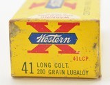 Western 41 Long Colt 200 Gr. Lubaloy Bullets Full Box Ammo - 4 of 5