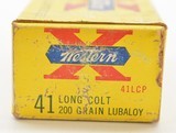 Western 41 Long Colt 200 Gr. Lubaloy Bullets Full Box Ammo - 2 of 5