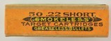 Second Issue Winchester 22 Short Smokeless Sealed Box Ammo S-1b - 2 of 6