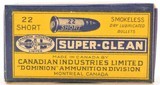Mid 1930's CIL Super Clean 22 Short Ammo - 1 of 6