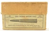 Lot of 2 Ross Rifle Empty Ammo Boxes- Rare 303 and 280 Caliber - 8 of 15