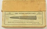 Lot of 2 Ross Rifle Empty Ammo Boxes- Rare 303 and 280 Caliber - 10 of 15