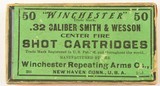 Very Scarce Sealed Box Winchester 32 S&W Shot Ammunition 1912 - 1 of 7