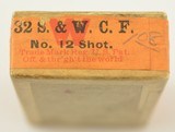 Very Scarce Sealed Box Winchester 32 S&W Shot Ammunition 1912 - 6 of 7