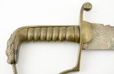 British Pioneer Sword with Lion Head Hilt (ca. 1830) - 3 of 16