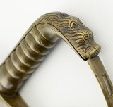 British Pioneer Sword with Lion Head Hilt (ca. 1830) - 8 of 16