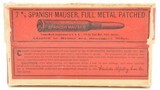 Early Sealed Winchester 7mm Spanish Mauser Ammunition 1906 - 1 of 6