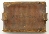 Antique Cartridge Box Belonging to Montreal Police Chief - 2 of 12