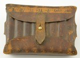 Antique Cartridge Box Belonging to Montreal Police Chief - 1 of 12