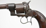 Pinfire Revolver With Shoulder Stock Civil War? - 10 of 15