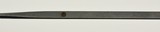 US Trapdoor Springfield Model 1880 Experimental Rod Bayonet - 4 of 8