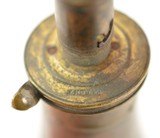 Antique Powder Flask with Water foul Riling # 713 - 6 of 9