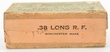 Winchester 38 Long Rim Fire Full Box Partial Seal Ammo - 2 of 6