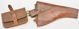 WW1 Royal Welsh Fusiliers Webley Holster& Pouch - 1 of 9
