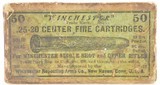 Winchester .25-20 Single Shot (Stevens) 20 Rds Box Ammo - 1 of 7