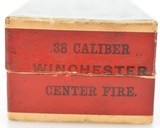 Very Nice Winchester 1890's BP Full Box 38 WCF Cartridges - 5 of 9
