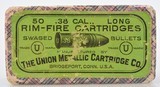 Sealed Box UMC 38 long Rim Fire Cartridges Ammo .38 RF - 1 of 6