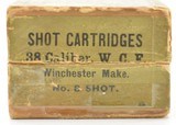 Winchester Model 1873 Shot Cartridge 38 Caliber Box - 5 of 7