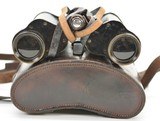 British WWI Ross Mfg. 6 Power Binoculars Broad Arrow Case - 2 of 14