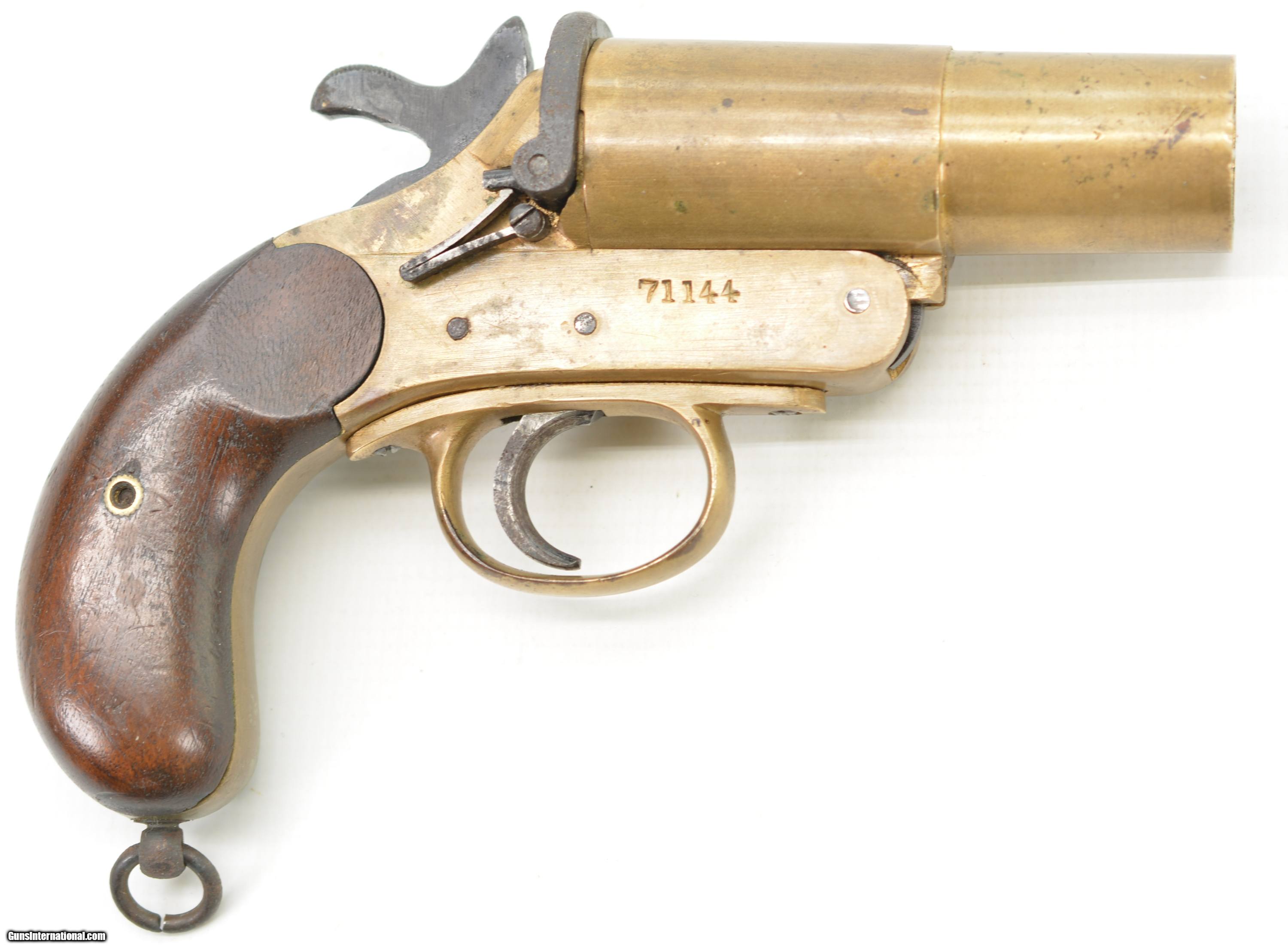 British WWI Cogswell & Harrison Ltd. Mark III Signal Flare Pistol