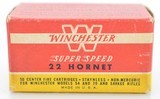 Winchester Super Speed 22 Hornet 45 GR Soft Point Ammo - 4 of 6
