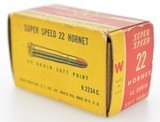 Winchester Super Speed 22 Hornet 45 GR Soft Point Ammo - 2 of 6