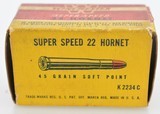 Winchester Super Speed 22 Hornet 45 GR Soft Point Ammo - 5 of 6