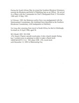 Webley WG Model 1892 Revolver Belonging To Maj. Rhodesian Constabulary - 15 of 15