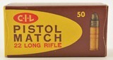 CIL 22LR Pistol Match Ammo - 1 of 6