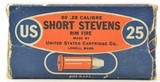 US Cartridge Co 25 Short Stevens Ammo - 1 of 8