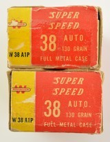 38 Super Automatic Ammunition Winchester Super Speed 130 Grain - 2 of 4