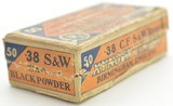 Colorful Kynoch .38 S&W Black Powder Full Box Ammo - 4 of 6