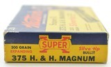 Western Super-X 375 H & H Magnum Bear Box Ammo Near Excellent - 5 of 8