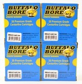 80 Rounds Buffalo Bore 357 Magnum 158 Gr. JHC Hollow Pt. Ammo - 1 of 3