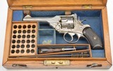 Webley Mk. III .38 1st Pattern Cased and Engraved Revolver - 2 of 15