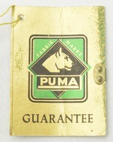 Rare 970 Puma Planter Knife Excellent With label & Original Tags - 10 of 11