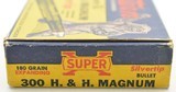 Western Bear Box 300 H&H Magnum 180 Gr Silvertip Ammo - 3 of 8