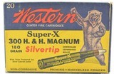 Western Bear Box 300 H&H Magnum 180 Gr Silvertip Ammo - 1 of 8