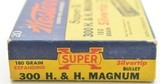 Western Bear Box 300 H&H Magnum 180 Gr Silvertip Ammo - 5 of 8