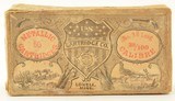 US Cartridge Co. 38 Long Rim Fire .38 RF Box Woodcut Label Ammo - 1 of 5