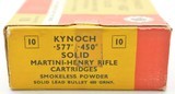 Kynoch .577-.450 Martini-Henry Rifle Ammo - 2 of 3