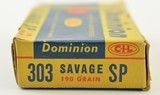 Dominion 303 Savage Soft Point Ammo - 2 of 6